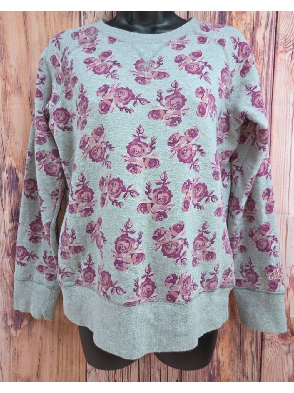 The North Face Womens Floral Sweatshirt Size Small